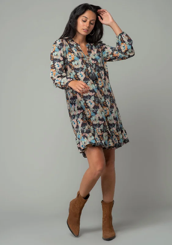 No Regrets Mini Dress Casual Button-Up Mini Dress