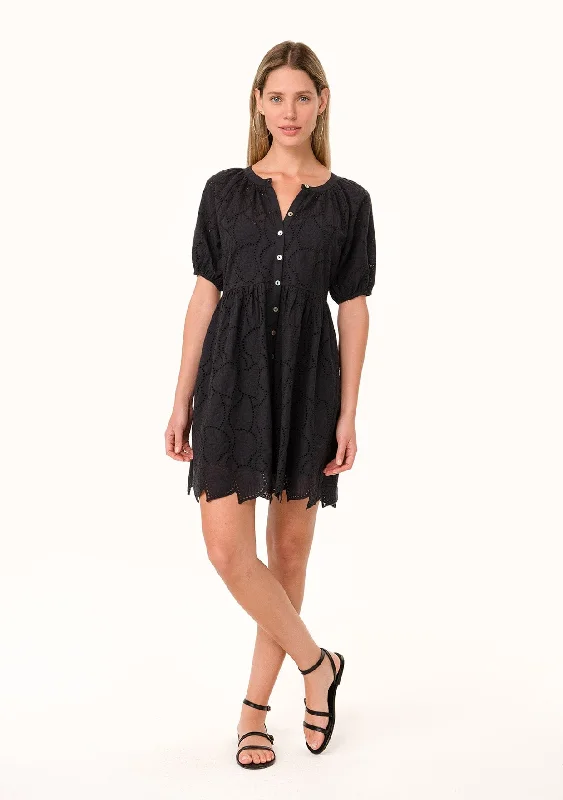 Remy Puff Sleeve Mini Dress Trendy Floral Mini Dress