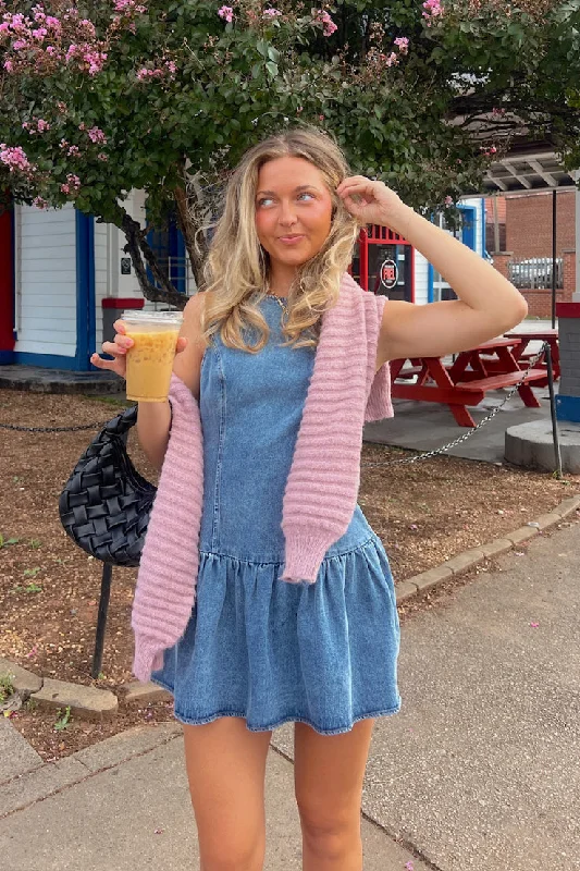See You Later Mini Dress Casual Mini Dress with Pockets