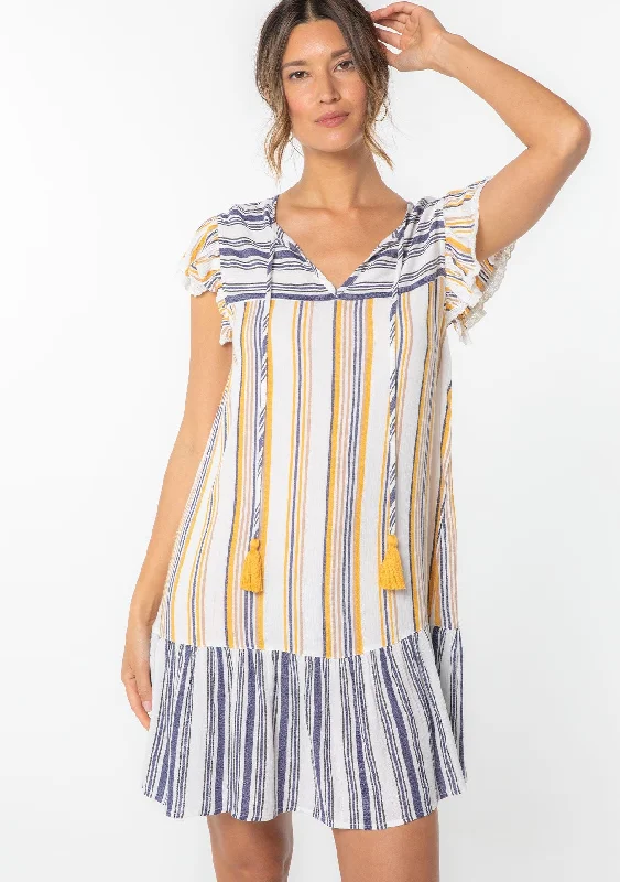 Soak Up The Sun Mini Dress Elegant Off-Shoulder Dress Mini
