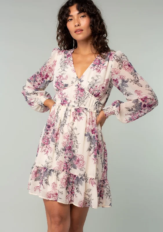 Unstoppable Chiffon Mini Dress Comfortable One-Shoulder Mini Dress