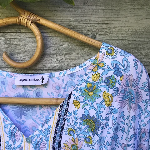 Aqua Marley Mini Dress Elegant Floral-Print Mini Dress