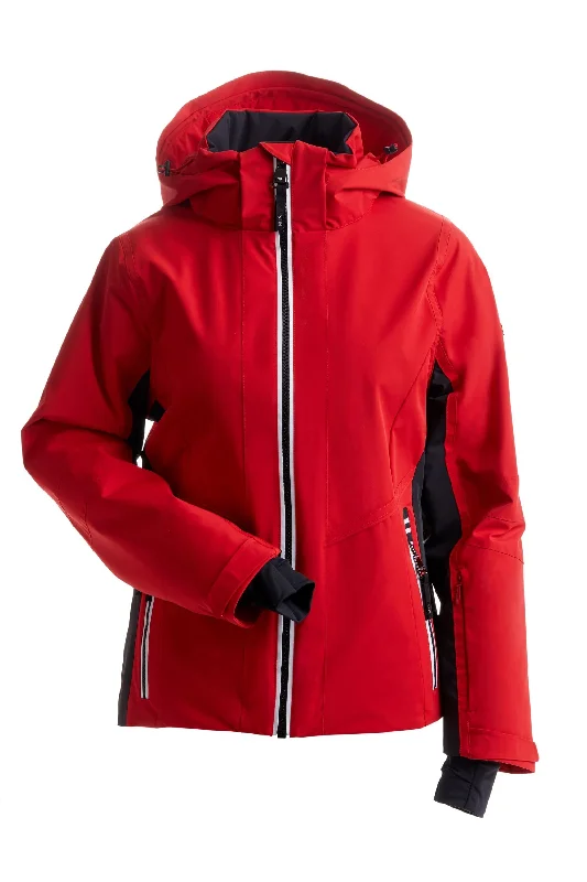 Nils Women's Arlberg Jacket Print Jacket Jacquard Jacket Embroidered Jacket