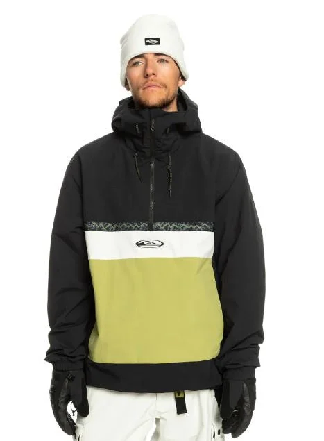 Quiksilver Steeze Jacket - Black 2024 Denim Jacket Leather Jacket Suede Jacket