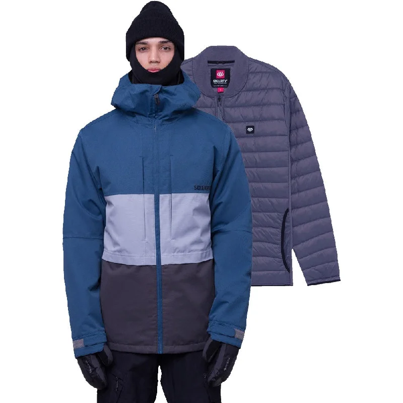 Smarty 3-In-1 Form Snowboard Jacket Tiered Jacket Buttoned Jacket Zippered Jacket