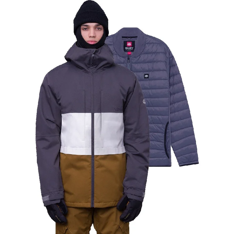 Charcoal Colourblock