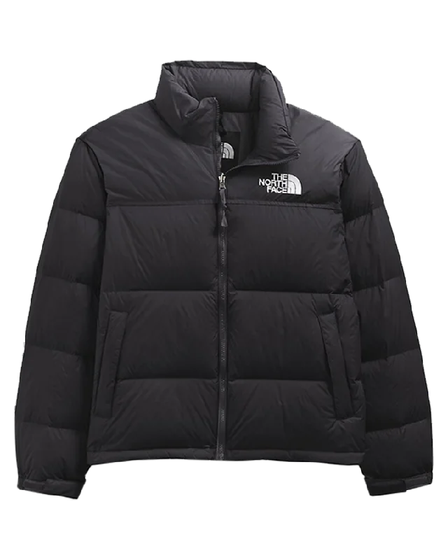 The North Face Men's 1996 Retro Nuptse Jacket - Recycled TNF Black Plaid Jacket Tartan Jacket Houndstooth Jacket The North Face Men's 1996 Retro Nuptse Jacket - Recycled TNF Black Plaid Jacket Tartan Jacket Houndstooth Jacket