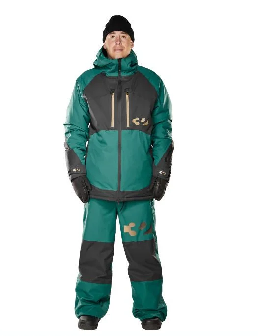 ThirtyTwo Lashed Insulated Snow Jacket - Forrest Fleece Jacket Down Jacket Feather Jacket