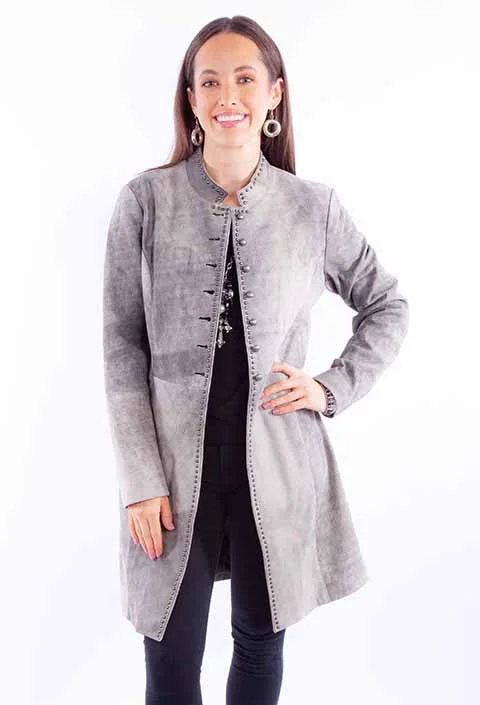 Women's Leather Jacket Collection Suede: Scully Western Button Front Coat Corduroy Jacket Velvet Jacket Brocade Jacket