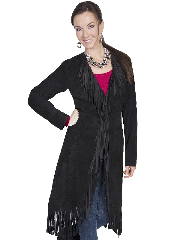 Women's Leather Jacket Collection Suede: Scully Western Fringe Coat Knit Fabric Woven Fabric Fleece Fabric Women's Leather Jacket Collection Suede: Scully Western Fringe Coat Knit Fabric Woven Fabric Fleece Fabric