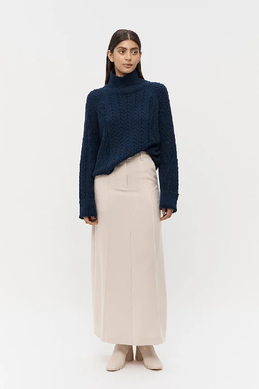 Austin Cable Knit Jumper Terry Terry Cloth Terry Knit