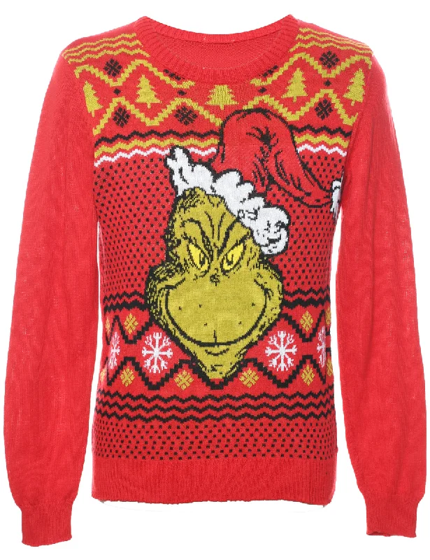 Festive Season Christmas Jumper - S Thin Thick Dense