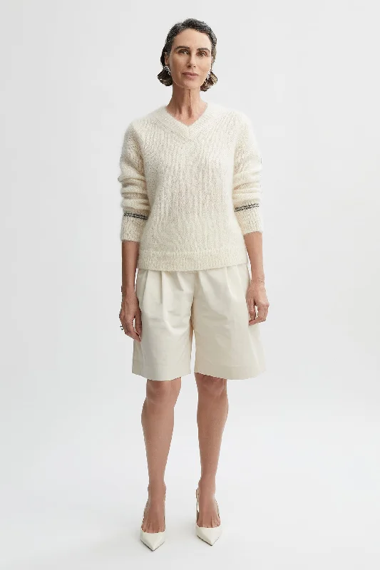 Jodie Mohair Wool Jumper Satin Blend Silk Blend Wool Blend