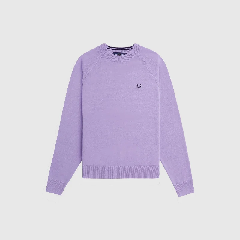 Fred Perry Crew Neck Jumper Sweater Knitwear Pullover