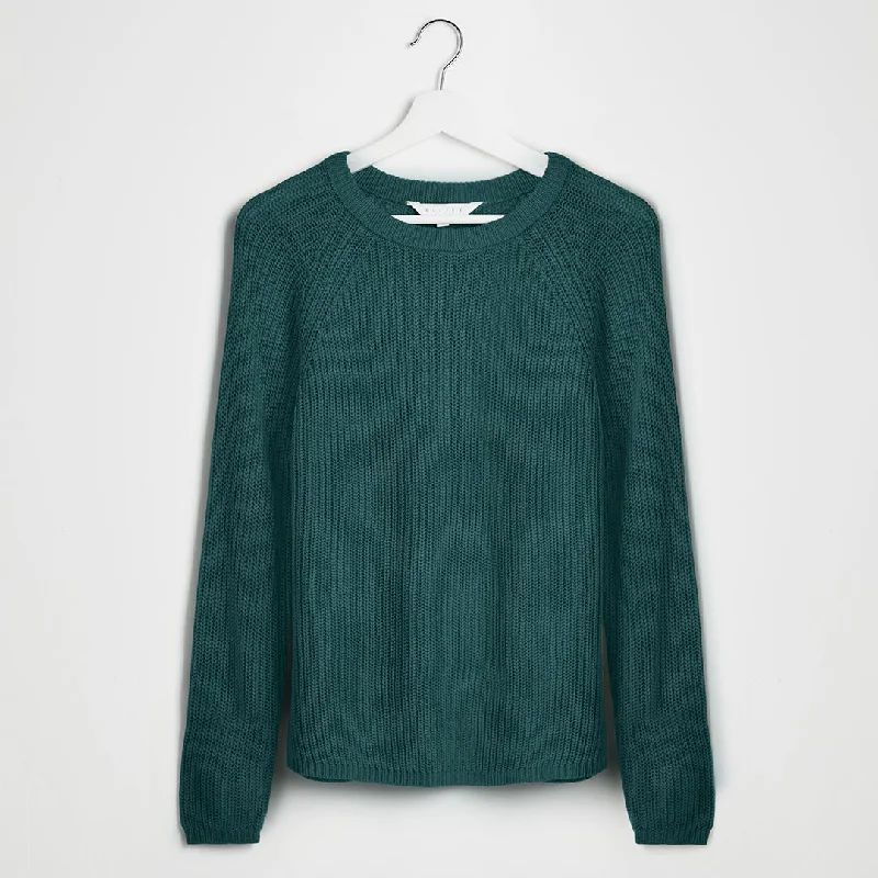 Ladies Raglan Sleeve Jumper Turtle Neck Boat Neck Asymmetrical Neck