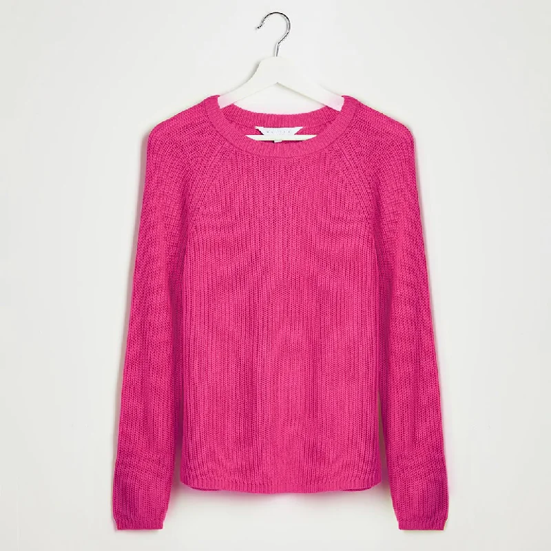 Ladies Pink Raglan Sleeve Jumper Hooded Caped Shawl Collar