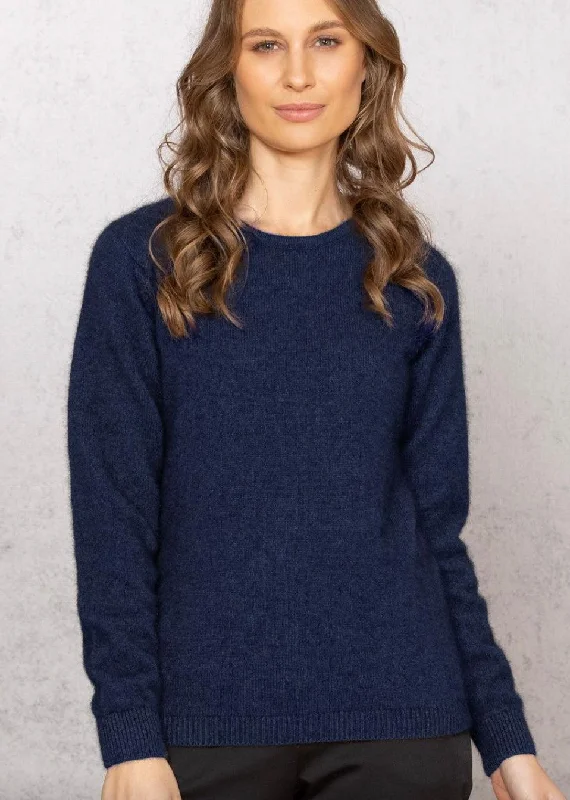 Noble Wilde Ladies Crew neck jumper Maritime and Jungle Boat Neck Shawl Collar Notched Collar Noble Wilde Ladies Crew neck jumper Maritime and Jungle Boat Neck Shawl Collar Notched Collar