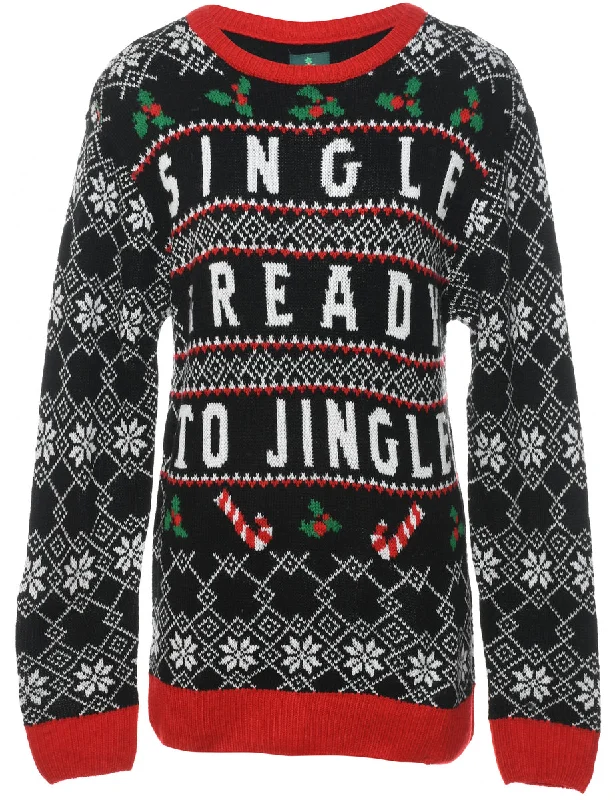 Nordic Christmas Jumper - S Velvet Chenille Corduroy