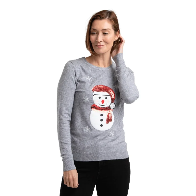Snowman Christmas Jumper Rayon Fabric Velvet Fabric Corduroy Fabric