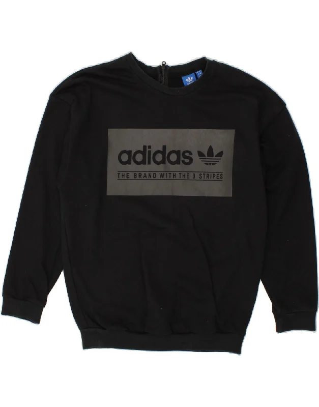 ADIDAS Womens Oversized Longline Sweatshirt Jumper UK 8 Small Black Hoodie with Elastic Waist Stretchable Comfortable ADIDAS Womens Oversized Longline Sweatshirt Jumper UK 8 Small Black Hoodie with Elastic Waist Stretchable Comfortable