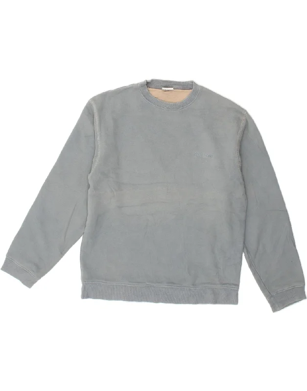 COLUMBIA Mens Sweatshirt Jumper Medium Grey Cotton Hoodie with Ribbed Cuffs Snug Fit Comfort COLUMBIA Mens Sweatshirt Jumper Medium Grey Cotton Hoodie with Ribbed Cuffs Snug Fit Comfort