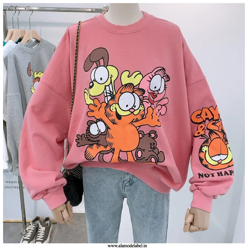 Teq Sweatshirt - Luxury Collection Hoodie with Hem Detail Decorative Unique