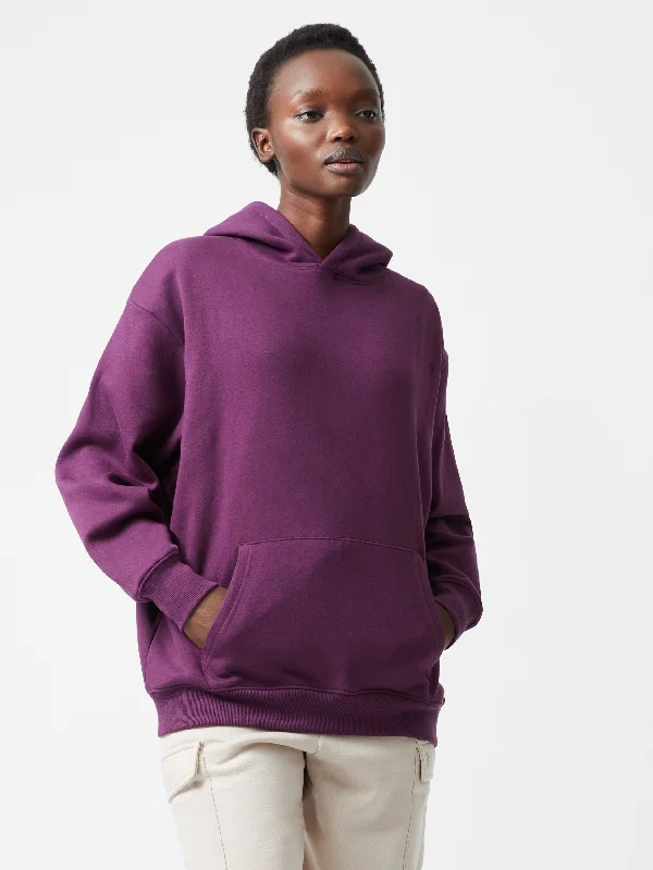 French Connection Oversized Hoodie Hoodie with Mesh Breathable Sporty