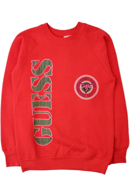 Fruit of the Loom - Guess Sweatshirt Hoodie with Mesh Breathable Sporty