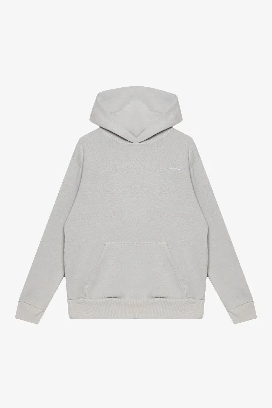 Peace Heavyweight Hoodie - Ash Hoodie with Strings Custom Fit Adjustable