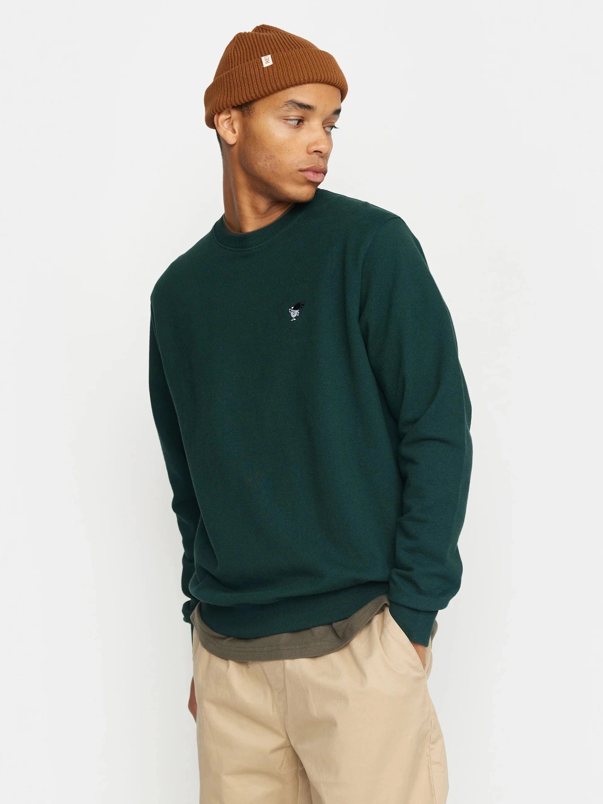Application Sweatshirt Hoodie with Hem Raw Edge Edgy Unfinished