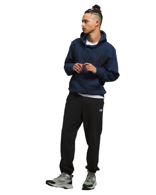 The North Face Brand Proud Hoodie - Summit Navy/Tnf Black Hoodie with Hem Raw Edge Edgy Unfinished The North Face Brand Proud Hoodie - Summit Navy/Tnf Black Hoodie with Hem Raw Edge Edgy Unfinished