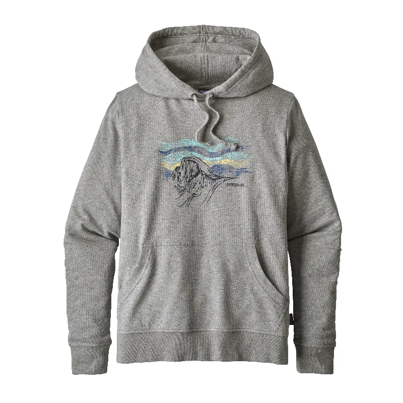 W's Raindrop Peak Lightweight Hoody Hoodie with Metallic Shiny Futuristic