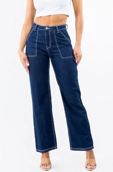 High Waist Carpenter Pants Stylish Harem Pants