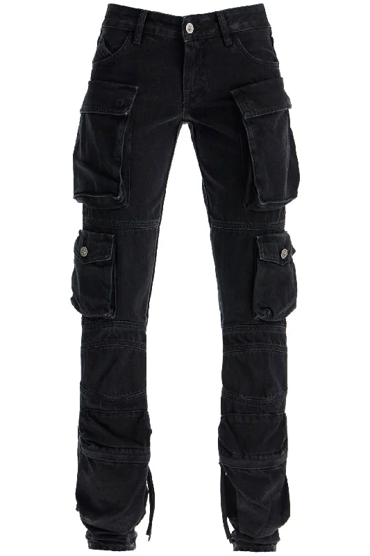 THE ATTICO essie flared cargo pants Lightweight Jogger Pants