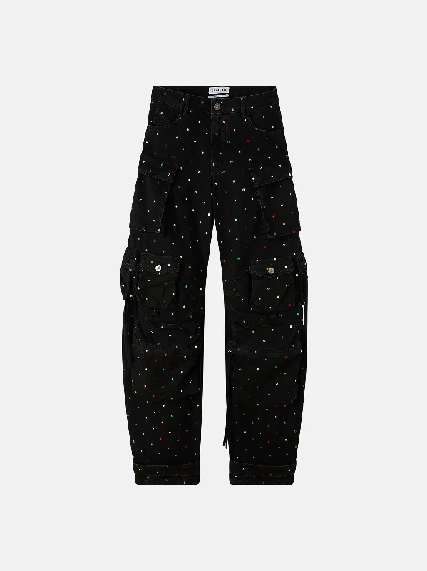 Fern Long Pants Black Classic Flared Pants