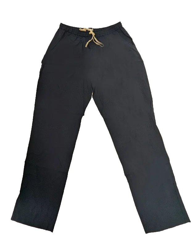 GANT RUGGER Women's Evening Blue Lazy Pants 414800 Elegant Wool Trousers