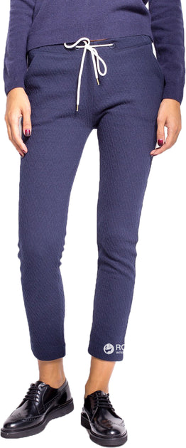 GANT RUGGER Women's Thunder Blue Lazy Pants 414847 Size X-Large Stylish Casual Pants