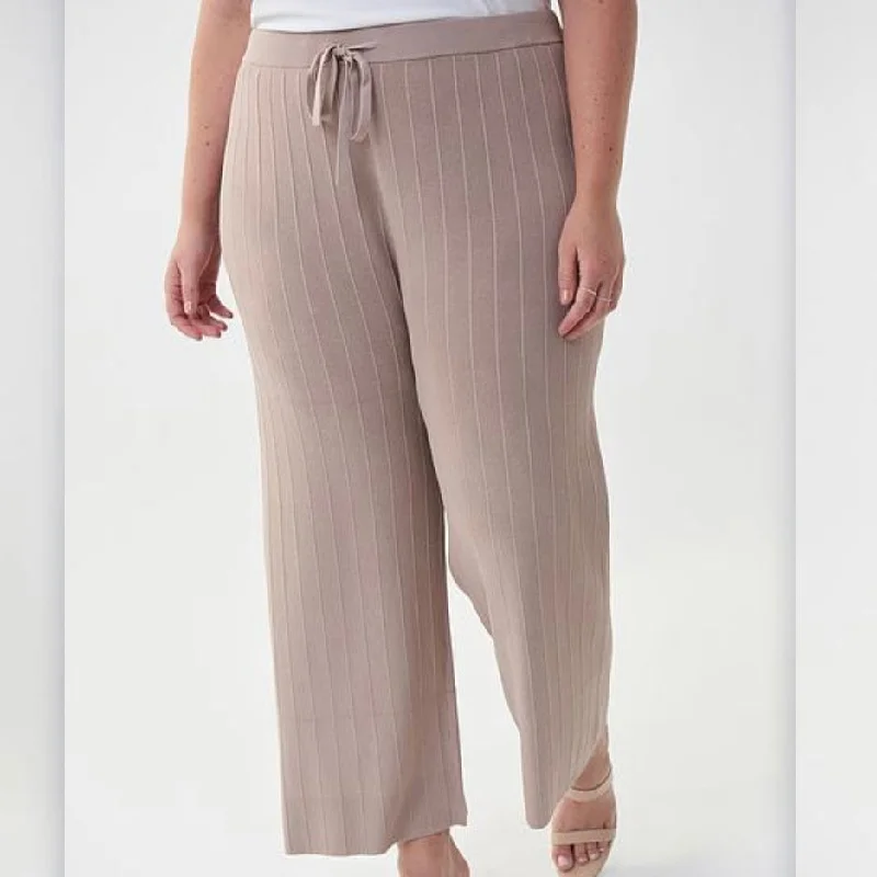 Joseph Ribkoff Tan Lounge Pants Elegant Trouser Pants