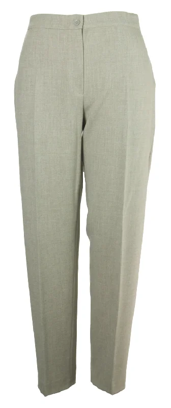 MARINA RINALDI Women's Beige Regista Original Slim Pants $275 NWT Chic Black Leggings