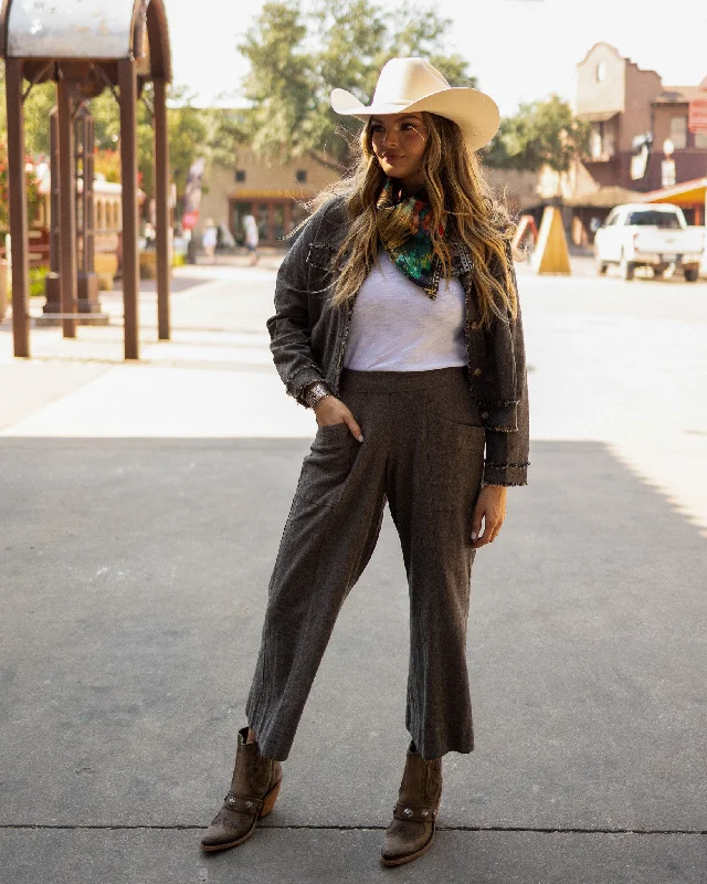 IVY JANE SLOUCH POCKET PANT Classic Pleated Pants
