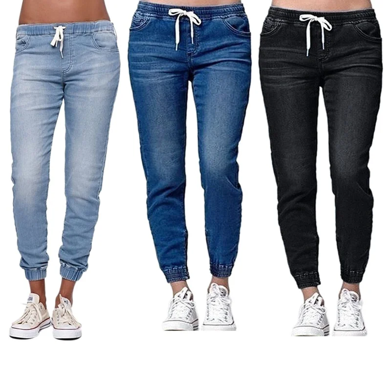 Pencil High Waist Pants Chic Capri Pants