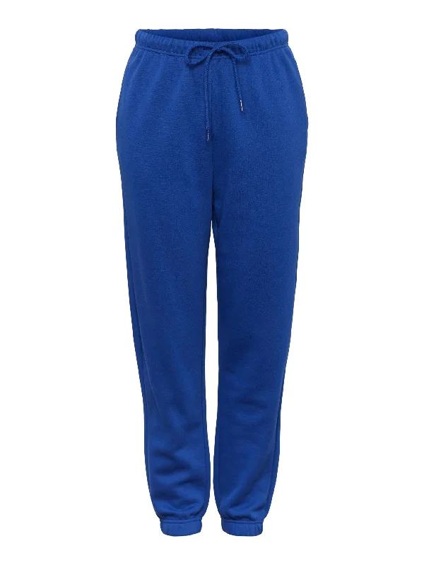 Pieces CHILLI Sweat Pants -MAZARINE BLUE Casual Yoga Pants
