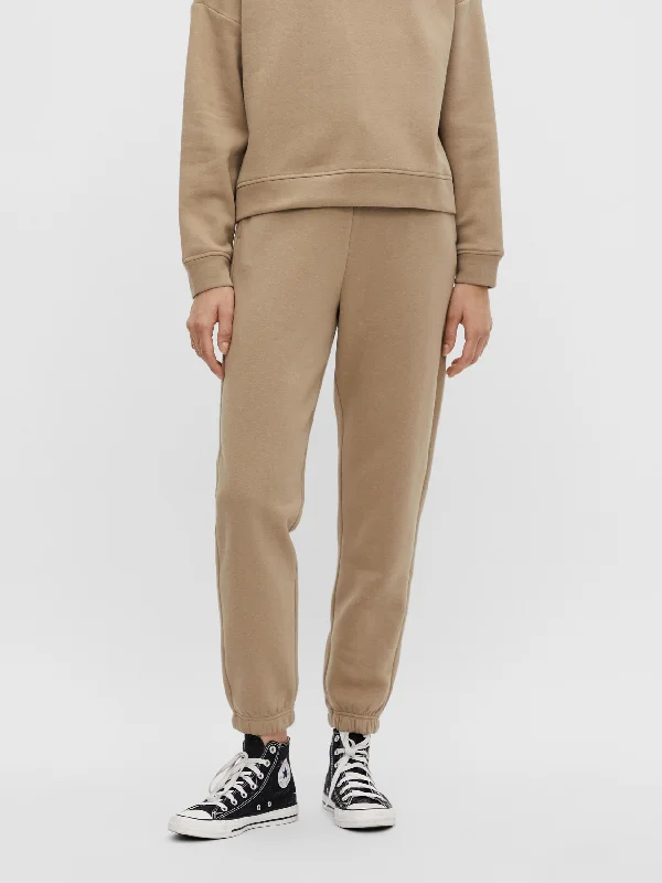 Pieces CHILLI Sweat Pants -MINK Casual Track Pants