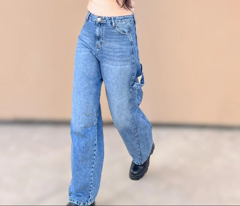 Skater Carpenter Pants Soft Stretch Trousers