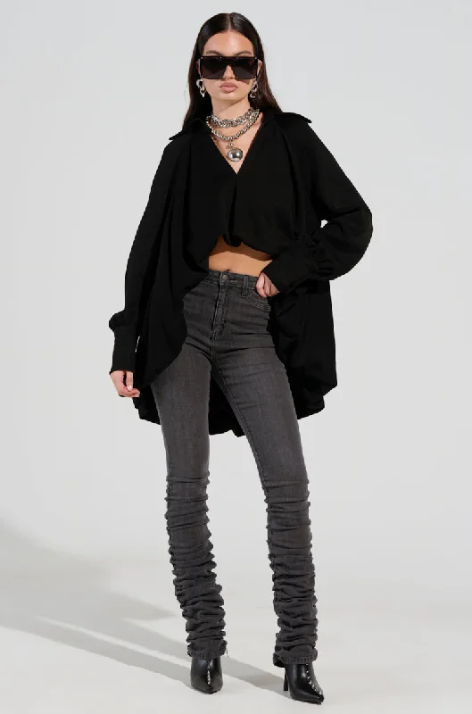 STACKS ON STACKS DENIM PANT Classic Cropped Pants
