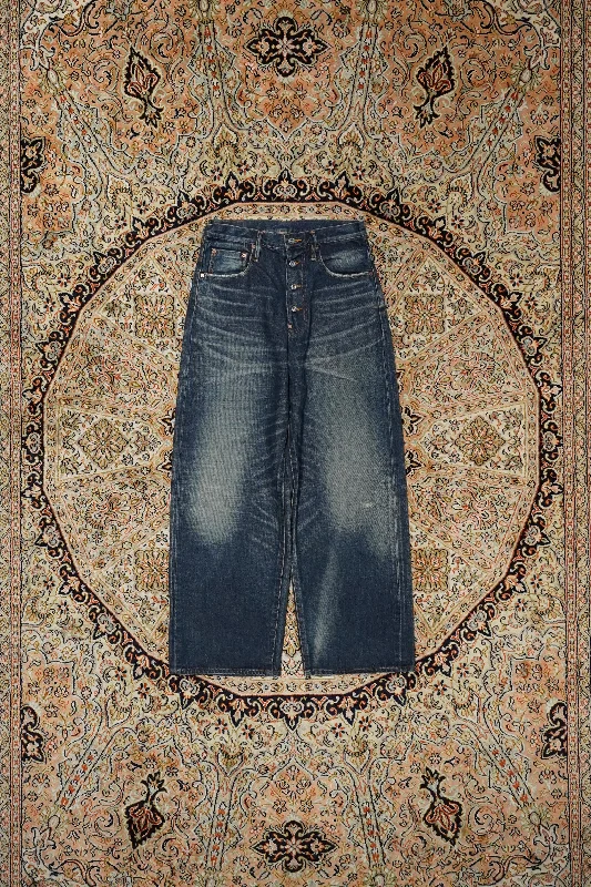 SUGARHILL MUSTY CLASSIC DENIM PANTS (FADED INDIGO) Casual Skinny Fit Pants