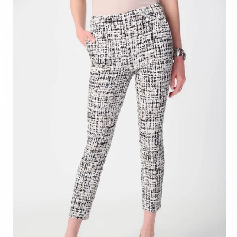 Joseph Ribkoff printed slim fit pant Elegant Palazzo Trousers