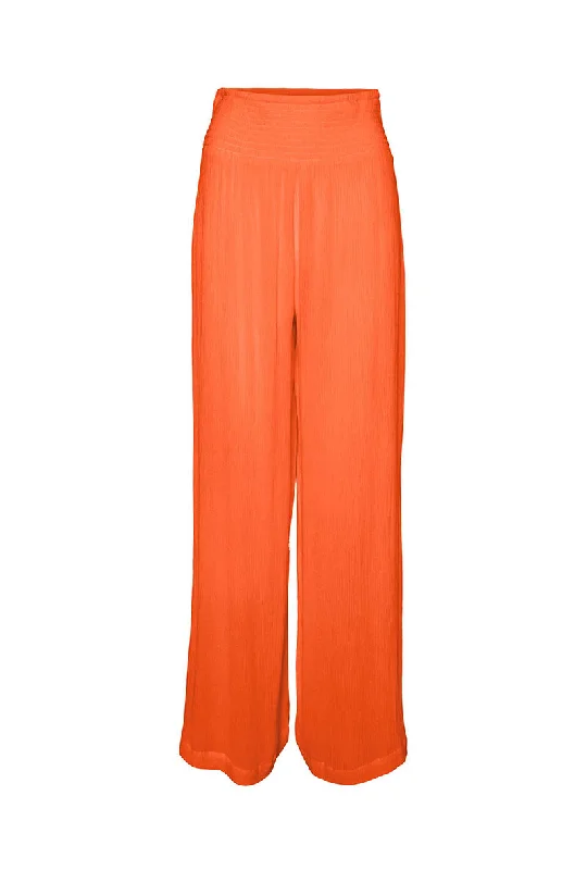 VERO MODA STELLA WIDE PANTS Trendy Velvet Pants