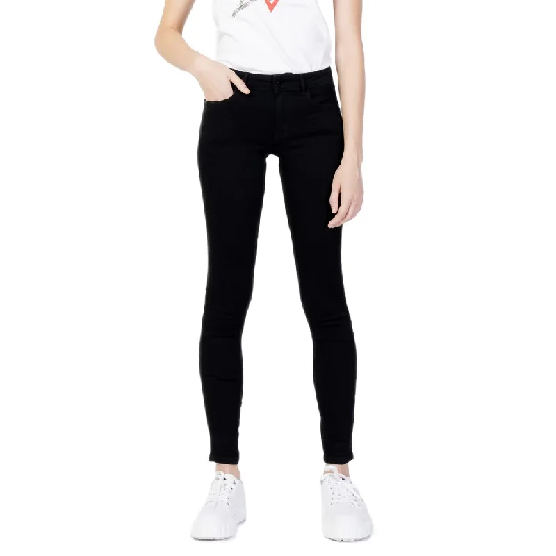 Black Cotton Jeans & Pant Fashionable Vintage Wash Jeans