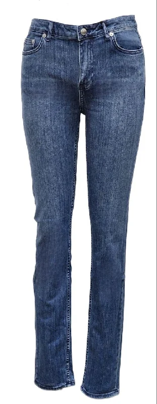 BLK DNM Women's Lott Blue Cotton High Rise Slim Fit Skinny Jeans NWT Fashionable Bootcut Jeans BLK DNM Women's Lott Blue Cotton High Rise Slim Fit Skinny Jeans NWT Fashionable Bootcut Jeans